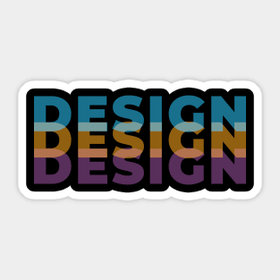 DESIGN Sticker